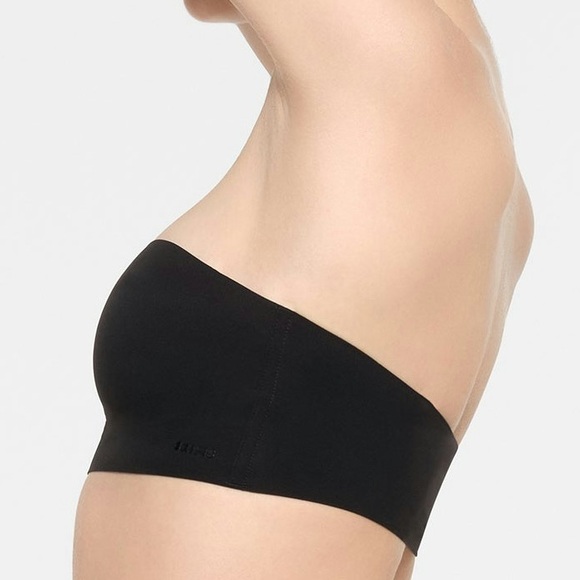 🖤SKIMS NAKED BANDEAU BRA IN ONYX S M - Picture 6 of 7